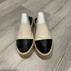 Zara Toe Cap Espadrilles Mules, Women's Fashion, Footwear, Flats